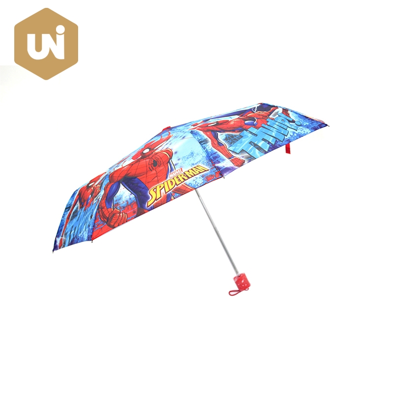 Cartoon Printing Super Mini 3section Rain Umbrella