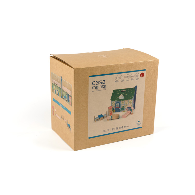 What are the six characteristics of corrugated boxes?