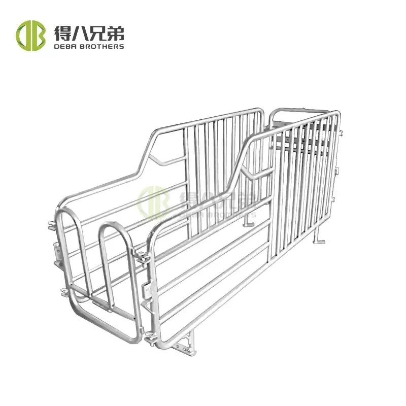 How big are pig stalls?