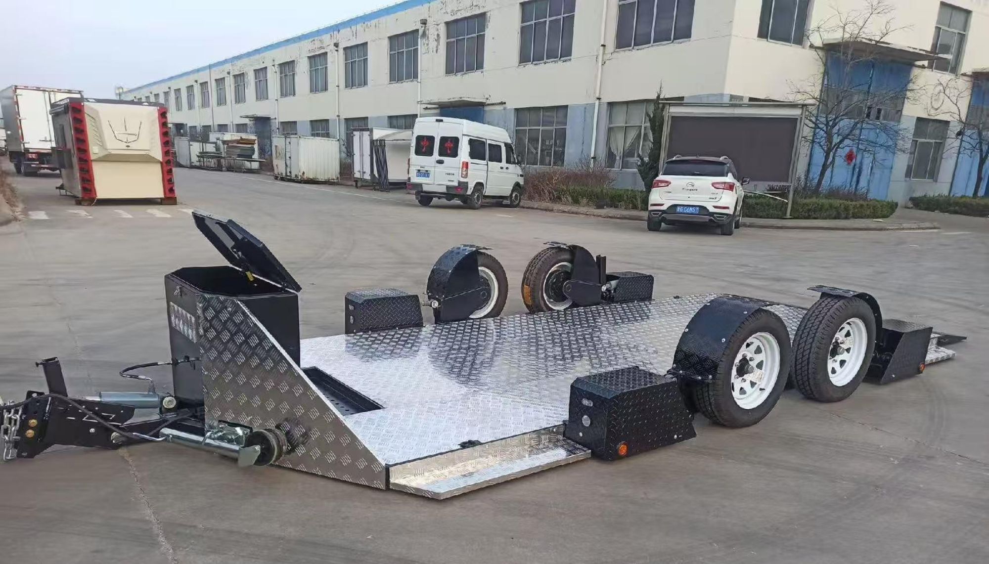 Best 2.5T Dual-Axle Hydraulic Lifting Trailer Company for Heavy-Duty Hauling Solutions